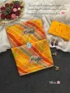 Jk 322 Georgette Fancy Leheriya Saree Collections